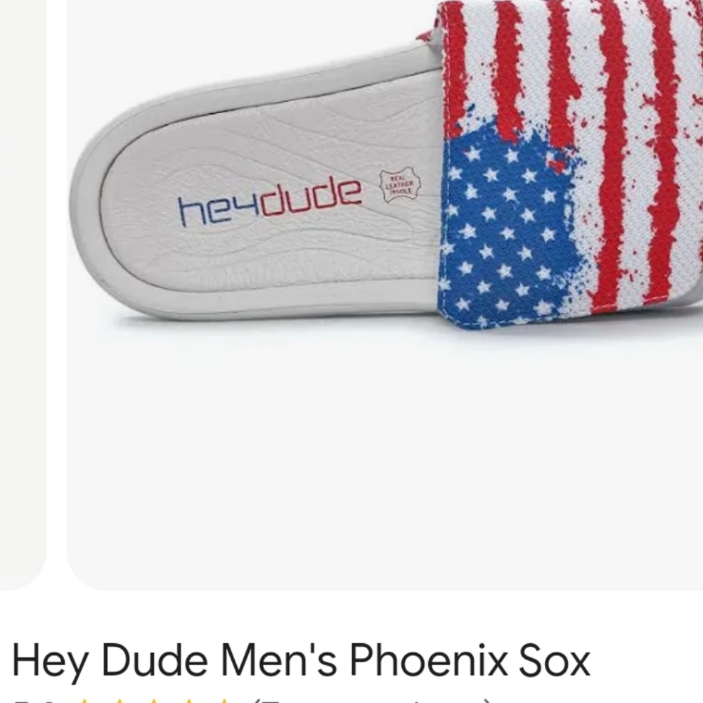 HEY DUDE PHOENIX SOX FLAG - Picture 2 of 8